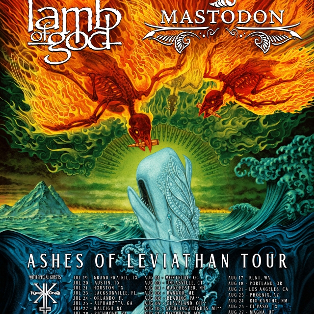 mastodon tour poster